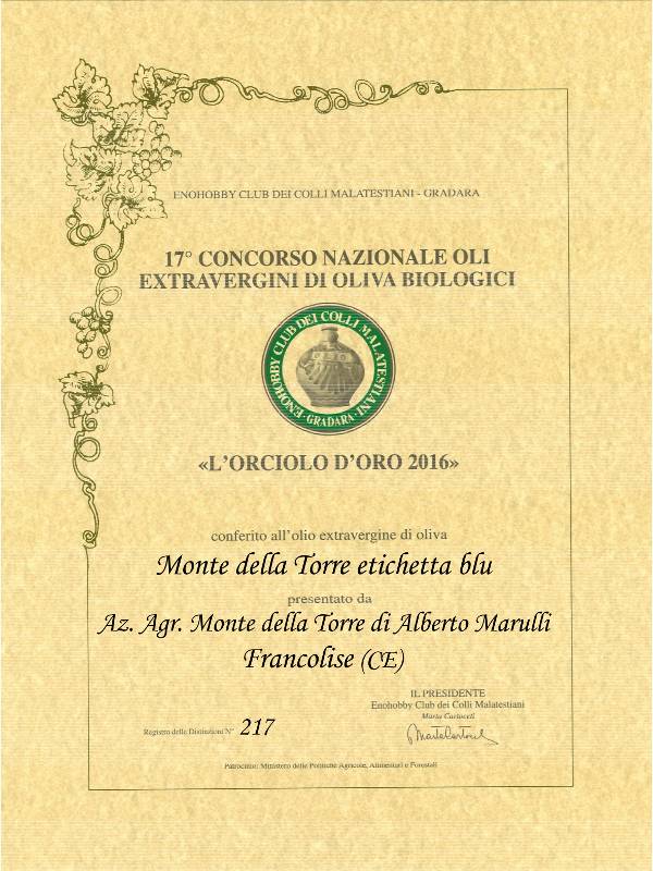 Premio orciolo d'oro 2016